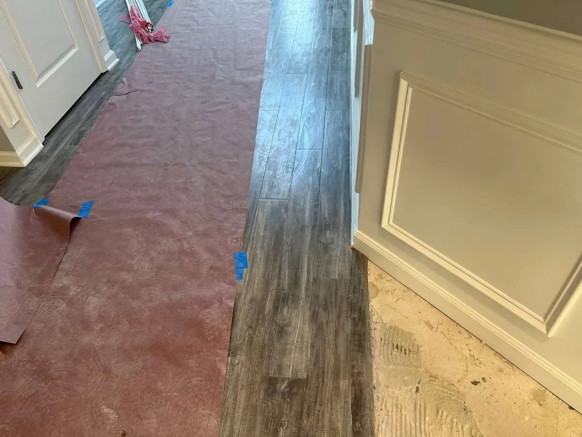 Completed marble shower restoration in Payette